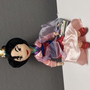 New with tags Mulan Plush Doll